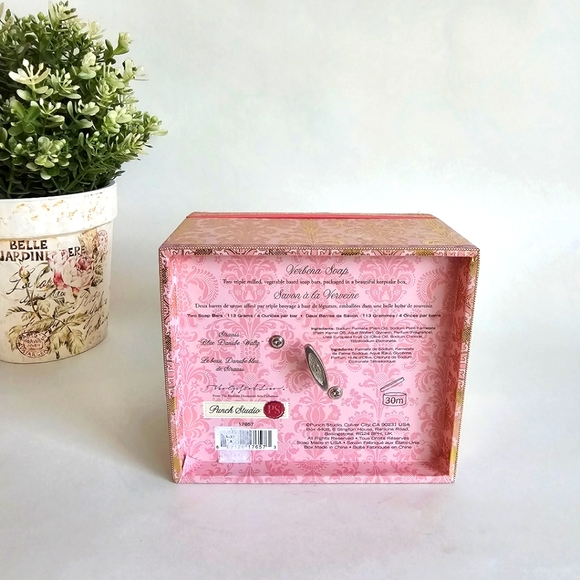 Musical Box Punch Studio "Follow Your Dreams" Verbena Soap, Playing Strauss - Picture 12 of 15